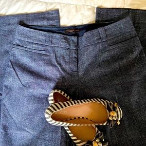 The Limited Cassidy Fit Blue Trouser Slacks Pant